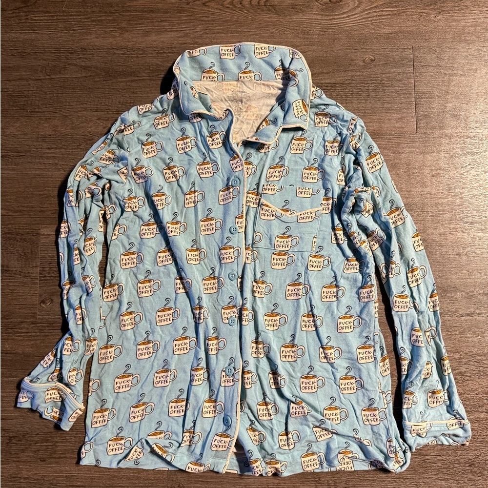 Me Undies 2 Piece Long Pants Pajama Set in size L